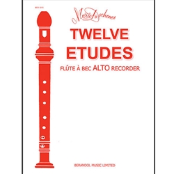 Duschenes: 12 Etudes for Alto Recorder