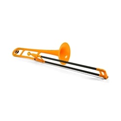 Jiggs Student Model PBONE1O Plastic Trombone - Orange