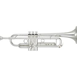 Yamaha YTR-8335IIRS Xeno Silver Professional Trumpet, Reverse Style