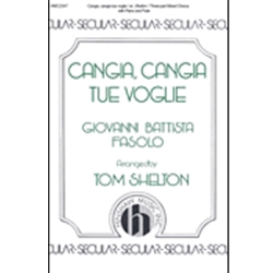 Cangia, Cangia Tue Voglie - 3-Part Mixed