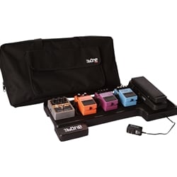 Gator G-BONE Bone Pedal Board with Carry Bag and Power Supply