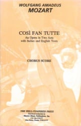 Cosi Fan Tutte - Chorus Score (English/Italian)