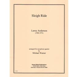 Sleigh Ride - Sax Quartet SATB