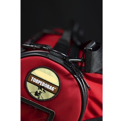 Torpedo Bag OUTLAW Trumpet Case with CHUCKWALLA Pouch - Deep Red