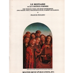 Le Bestiare (Le Cortege d' Orphee) - Voice & 7 Instruments