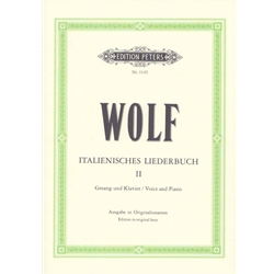 Italienisches Liederbuch, Volume II - High Voice and Piano (Original Keys)