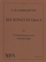 6 Sonatas, Op. 4 - Flute Duet