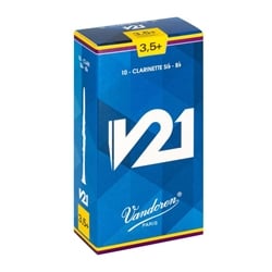 Vandoren V21 Bb Clarinet Reeds - 10 Count Box