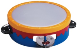 Hohner Kids S601C 6 Inch Multi-Colored Tambourine