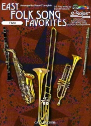 Easy Folk Song Favorites - Flute/CD