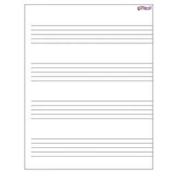 groth music company music staff paper wipe off charts music staff papaer