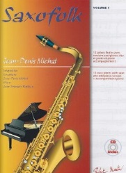 Saxofolk (Bk/CD) - Alto Sax and Piano