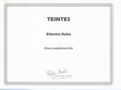 Teintes - Sax Duet AA