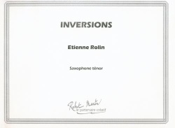 Inversions - Tenor Sax Unaccompanied