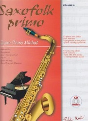 Saxofolk Primo (Bk/CD) - Alto Sax and Piano