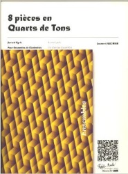 8 Pieces en Quarts de Tons - Clarinet Duet, Trio, or Quartet