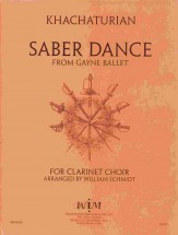 Saber Dance from Gayne Ballet - Clarinet Sextet