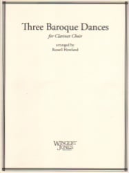 3 Baroque Dances - Clarinet Sextet