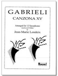Canzona 15 - Sax Ensemble