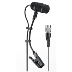 Audio-Technica PRO35cW Cardioid Condenser Clip-on Instrument Microphone - Wireless