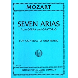 7 Arias - Contralto Voice and Piano