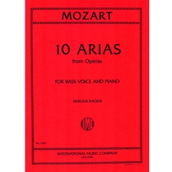 10 Arias - Bass Voice and Piano