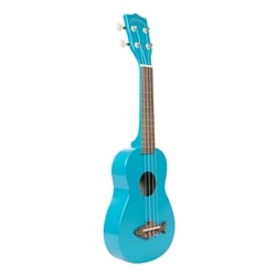 Makala MK-SS/BLU Shark Soprano Ukulele - Mako Blue