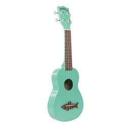 Makala MK-SS/GRN Shark Soprano Ukulele - Surf Green