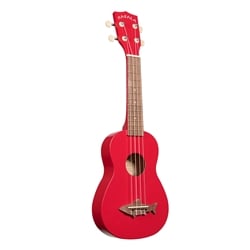 Makala MK-SS/RED Shark Soprano Ukulele - Red Sea