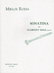 Sonatina, Op. 27 - Clarinet Unaccompanied