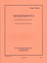 Divertimento - Alto Sax and Piano