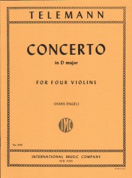 Concerto in D Major - Violin Quartet