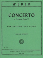 Concerto in F Major Op. 75 - Bassoon and Piano