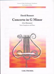 Concerto in G Minor (First Movement) - Tenor Sax and Piano