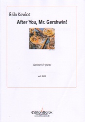 After You, Mr. Gershwin - Clarinet and Piano