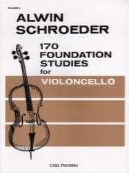 170 Foundation Studies for Cello, Volume 2 (Nos. 81-137)