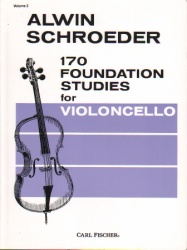 170 Foundation Studies for Cello, Volume 3 (Nos. 138-170)