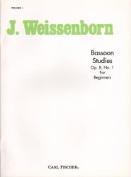 Studies for Beginners Op. 8 No. 1 for Beginners - Bassoon