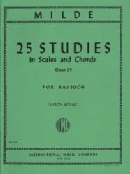 25 Studies in Scales and Chords Op. 24 - Bassoon