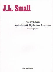 27 Melodious and Rhythmical Exercises - Saxophone