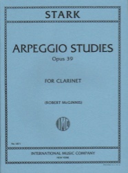 Arpeggio Studies, Op. 39 - Clarinet