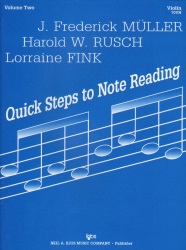 Quick Steps to Note Reading, Vol. 2 - Violin