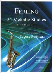 24 Melodic Studies from 48 Etudes, Op. 31 - Saxophone