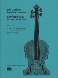 Contemporary Violin Technique, Vol. 2 - Violin