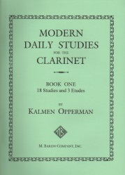Modern Daily Studies, Book 1 - Clarinet