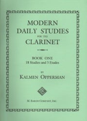 Modern Daily Studies, Book 1 - Clarinet