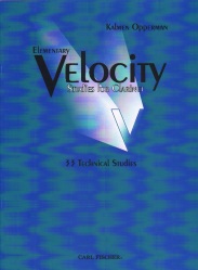 Elementary Velocity Studies - Clarinet