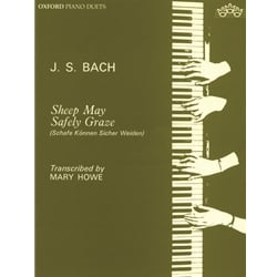 Sheep May Safely Graze - 1 Piano 4 Hands
