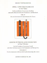 Duets for Krummhorn and Other Early Winds, Volume 4 - Alto and Tenor