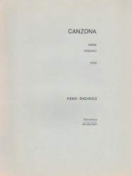 Canzona - Oboe and Organ